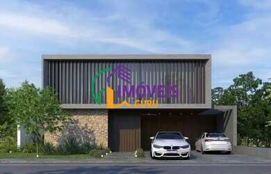 Imagem: A casa em condomínio possui 4 Dormitórios, 5 Banheiros, 4