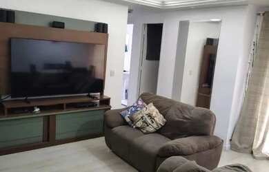 Imagem: O apartamento possui 2 Dormitórios, 1 Banheiro, 1 Vaga na garagem