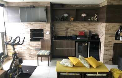 Imagem: O apartamento possui 3 Dormitórios, 5 Banheiros, 4 Vagas na