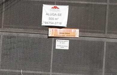 Imagem: O depósito possui 500m² de Área e está localizado em Vila