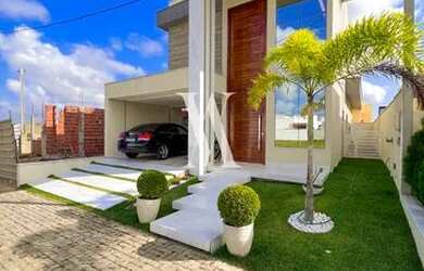 Imagem: A casa em condomínio à venda possui 4 Dormitórios, 4 Banheiros