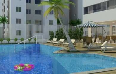 Imagem: O apartamento possui 2 Dormitórios, 2 Banheiros, 1 Vaga na