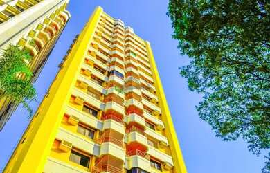 Imagem: O apartamento na cobertura possui 3 Dormitórios, 4 Banheiros