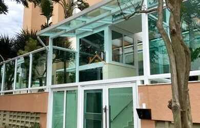 Imagem: O apartamento na cobertura possui 2 Dormitórios, 1 Banheiro