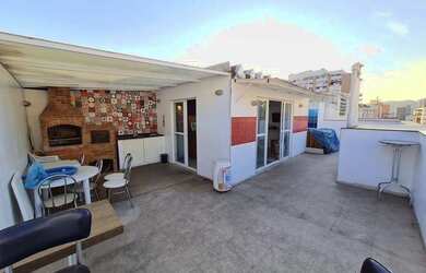 Imagem: O apartamento na cobertura possui 2 Dormitórios, 4 Banheiros