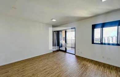 Imagem: O apartamento possui 1 Dormitório, 2 Banheiros, 1 Vaga na garagem