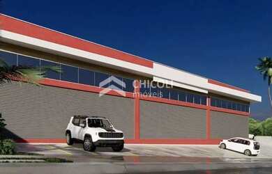 Imagem: O depósito possui 5 Vagas na garagem e 686m² de Área e está