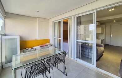 Imagem 3: Apartamento Mobiliado para Alugar no Brooklin Paulista 42m², 1 Suíte,...