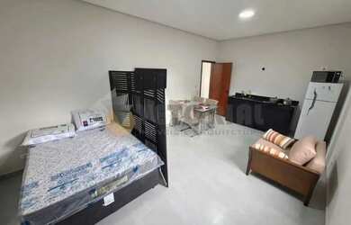 Imagem: O apartamento possui 1 Dormitório, 1 Banheiro, 35m² de Área