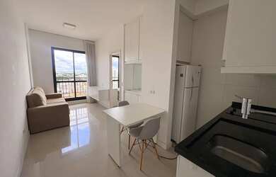 Imagem: O apartamento possui 1 Dormitório, 1 Banheiro, 32m² de Área