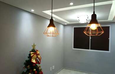 Imagem: O apartamento possui 2 Dormitórios, 1 Banheiro, 1 Vaga na garagem