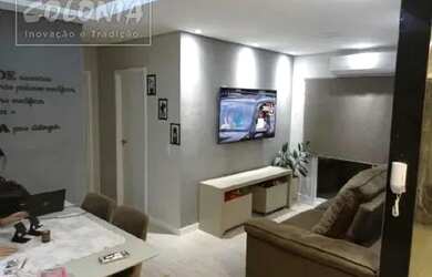 Imagem: O apartamento possui 2 Dormitórios, 2 Banheiros, 2 Vagas na