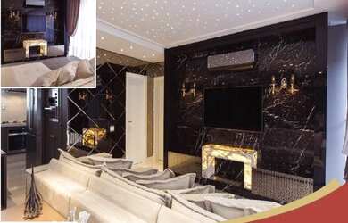 Imagem: O apartamento possui 3 Dormitórios, 4 Banheiros, 2 Vagas na