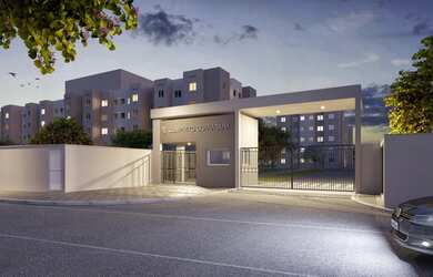 Imagem: O apartamento possui 2 Dormitórios, 1 Banheiro, 45m² de Área