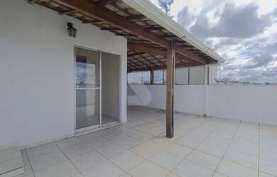 Imagem: O apartamento na cobertura possui 2 Dormitórios, 2 Banheiros