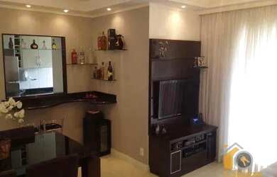 Imagem: O apartamento possui 2 Dormitórios, 2 Banheiros, 1 Vaga na