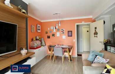 Imagem: O apartamento possui 2 Dormitórios, 2 Banheiros, 2 Vagas na