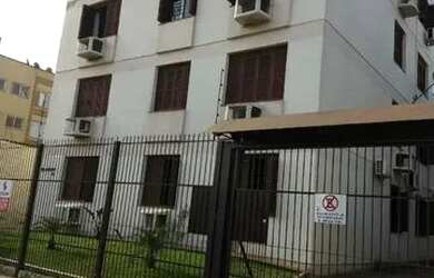 Imagem: O apartamento possui 1 Dormitório, 1 Banheiro, 1 Vaga na garagem