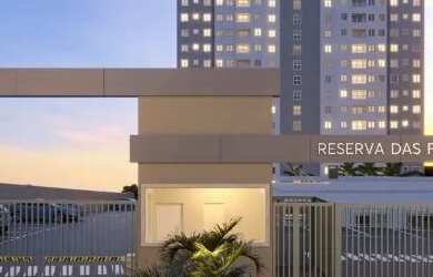 Imagem: O apartamento possui 2 Dormitórios, 1 Banheiro, 1 Vaga na garagem