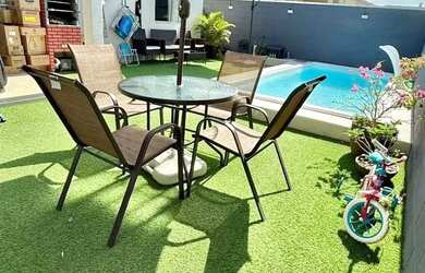 Imagem: A casa em condomínio possui 3 Dormitórios, 1 Banheiro, 76m²