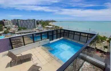 Imagem: O apartamento possui 1 Dormitório, Acomodam 4 pessoas, 1 Vaga