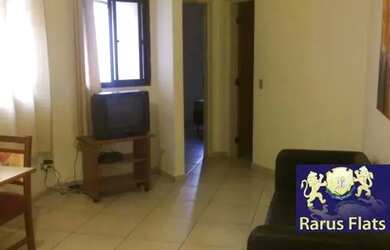 Imagem: O studio possui 1 Dormitório, 1 Banheiro, 1 Vaga na garagem