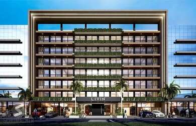 Imagem: O studio possui 1 Dormitório, 1 Banheiro, 1 Vaga na garagem