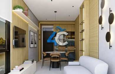 Imagem: O studio possui 1 Dormitório, 1 Banheiro, 1 Vaga na garagem