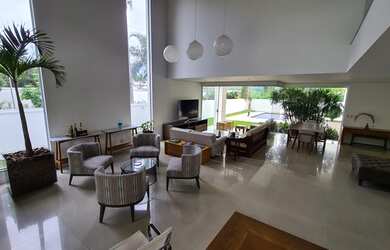 Imagem: A casa em condomínio possui 4 Dormitórios, 3 Banheiros, 4