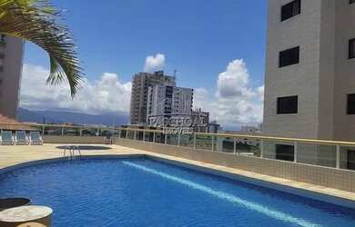 Imagem 1: Apartamento Praia Grande. Piscina, Churrasqueira, Imóvel mobiliadoeVaranda