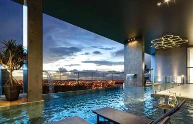 Imagem 4: O primeiro com Sky Lounge com piscina com raia aquecida