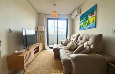 Imagem: O apartamento possui 2 Dormitórios, 2 Banheiros, 1 Vaga na