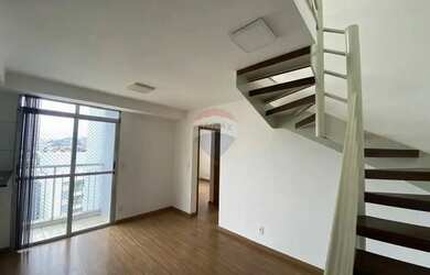 Imagem: O apartamento na cobertura possui 2 Dormitórios, 2 Banheiros