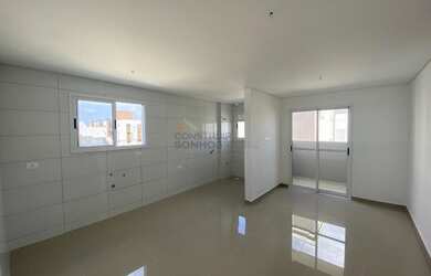 Imagem: O apartamento possui 2 Dormitórios, 1 Banheiro, 2 Vagas na