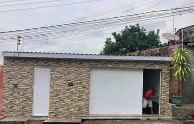 Imagem: A casa possui 1 Dormitório, 1 Banheiro, 2 Vagas na garagem