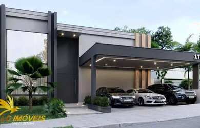 Imagem: A casa em condomínio possui 3 Dormitórios, 4 Banheiros, 3