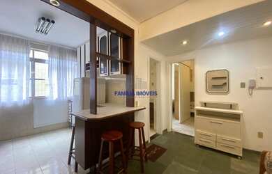 Imagem 2: Apartamento à venda 1 quarto garagem escriturada Gonzaga Santos