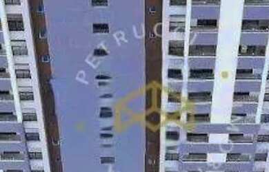 Imagem: O apartamento possui 1 Dormitório, 1 Banheiro, 1 Vaga na garagem