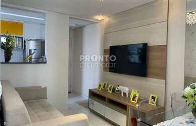 Imagem: O apartamento possui 2 Dormitórios, 1 Banheiro, 2 Vagas na