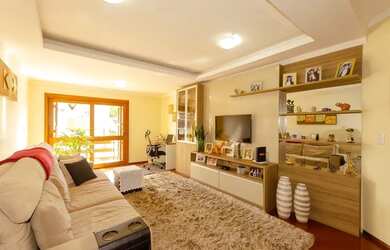 Imagem: O apartamento na cobertura possui 3 Dormitórios, 3 Banheiros