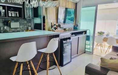 Imagem: O apartamento possui 2 Dormitórios, 2 Banheiros, 1 Vaga na