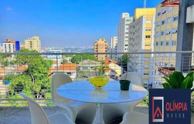 Imagem: O apartamento na cobertura possui 2 Dormitórios, 3 Banheiros