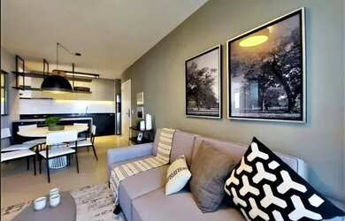 Imagem: O apartamento possui 3 Dormitórios, 2 Banheiros, 2 Vagas na