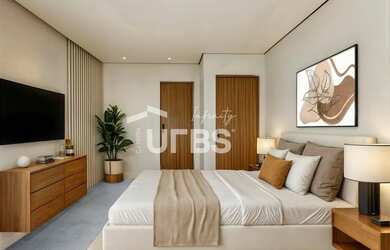 Imagem: A casa possui 4 Dormitórios, 5 Banheiros, 4 Vagas na garagem