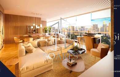 Imagem: O apartamento possui 3 Dormitórios, 5 Banheiros, 2 Vagas na