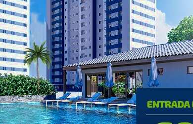 Imagem: O apartamento possui 2 Dormitórios, 1 Banheiro, 1 Vaga na garagem