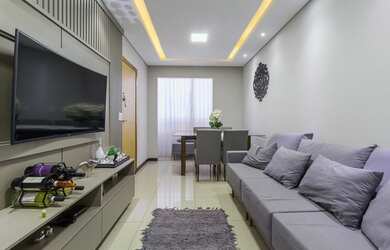 Imagem: O apartamento possui 3 Dormitórios, 2 Banheiros, 2 Vagas na