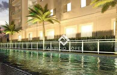 Imagem: O apartamento possui 2 Dormitórios, 2 Banheiros, 1 Vaga na