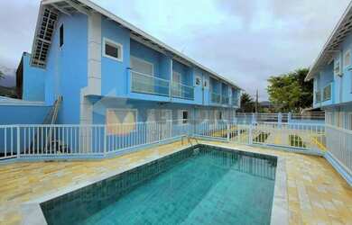 Imagem: A casa em condomínio possui 2 Dormitórios, 3 Banheiros, 2