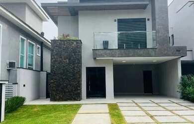 Imagem: A casa em condomínio possui 3 Dormitórios, 4 Banheiros, 4